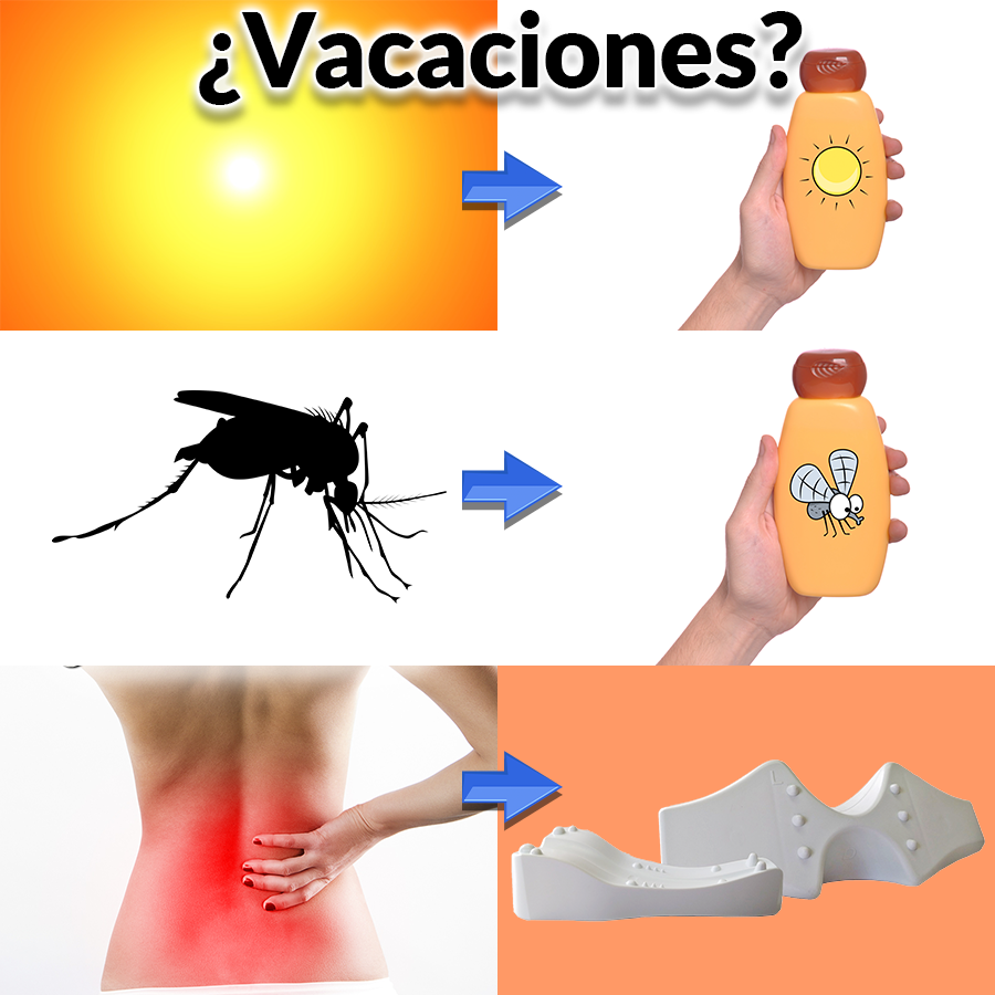 soluciones para el dolor durante las vacaciones